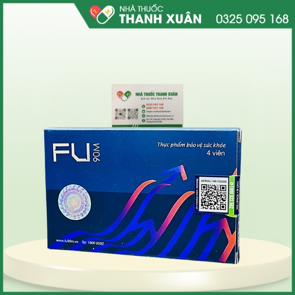 FU 90M - Giúp bổ thận, tráng dương, tăng cường sinh lực cho nam giới